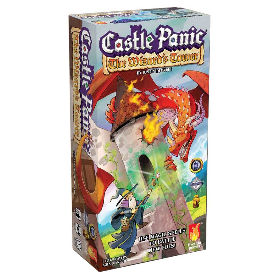 Castle Panic 2nd Edition  : The Wizards Tower Expansion